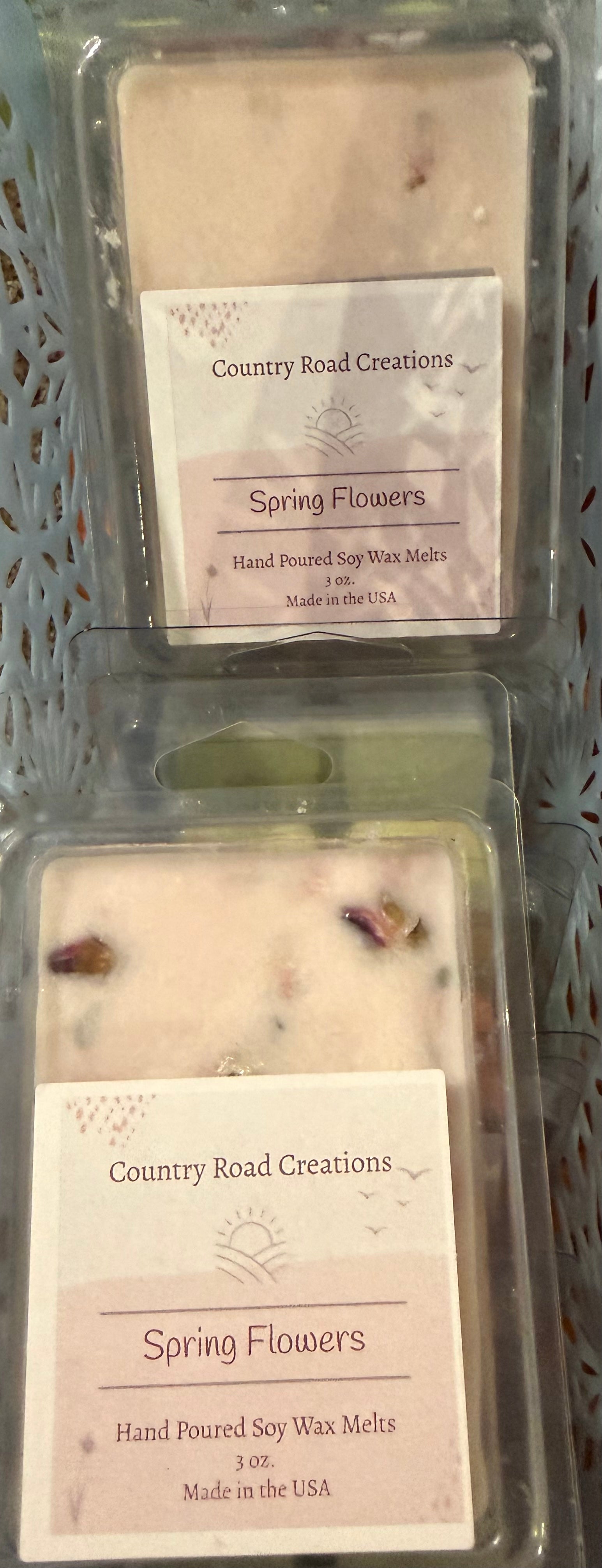 Clam Shell Wax Melts - Spring Flowers