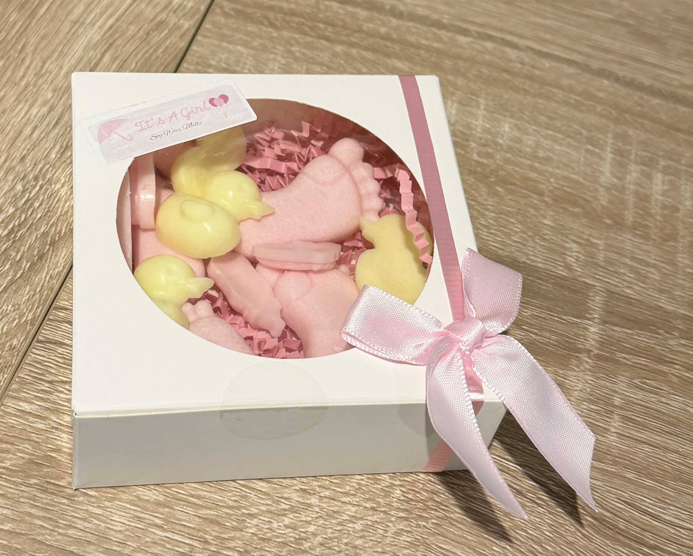 Boxed Mini - It's a Girl - Pink Wax Melts