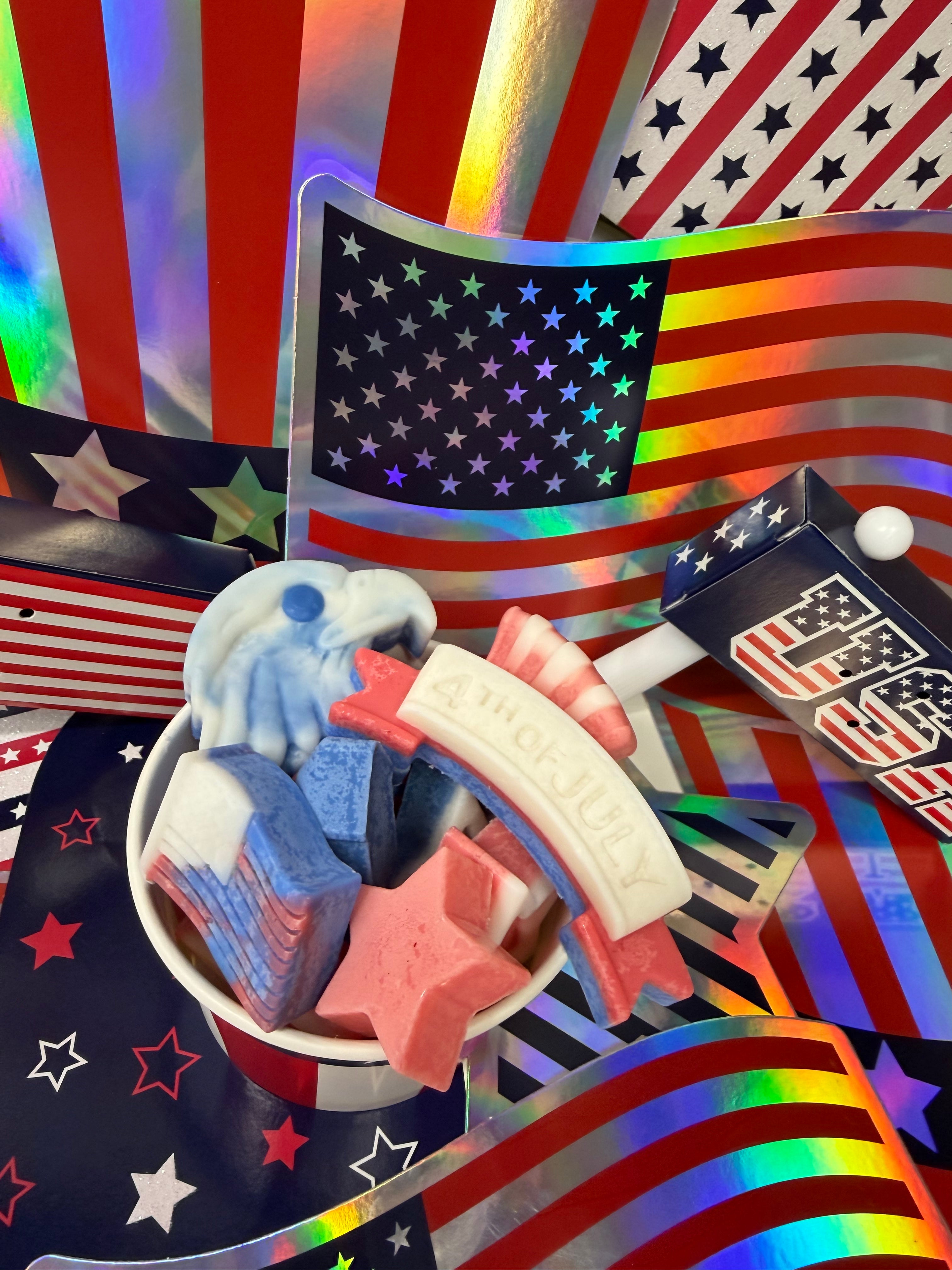 American Dream Wax Melts – Patriotic Bucket