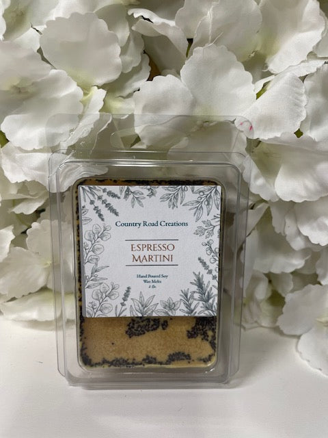 Clam Shell Wax Melts - Espresso Martini